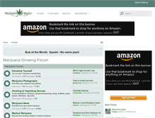 Tablet Screenshot of marijuanapassion.com